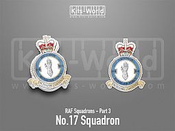 Kitsworld SAV Sticker - British RAF Squadrons - No.17 Squadron 